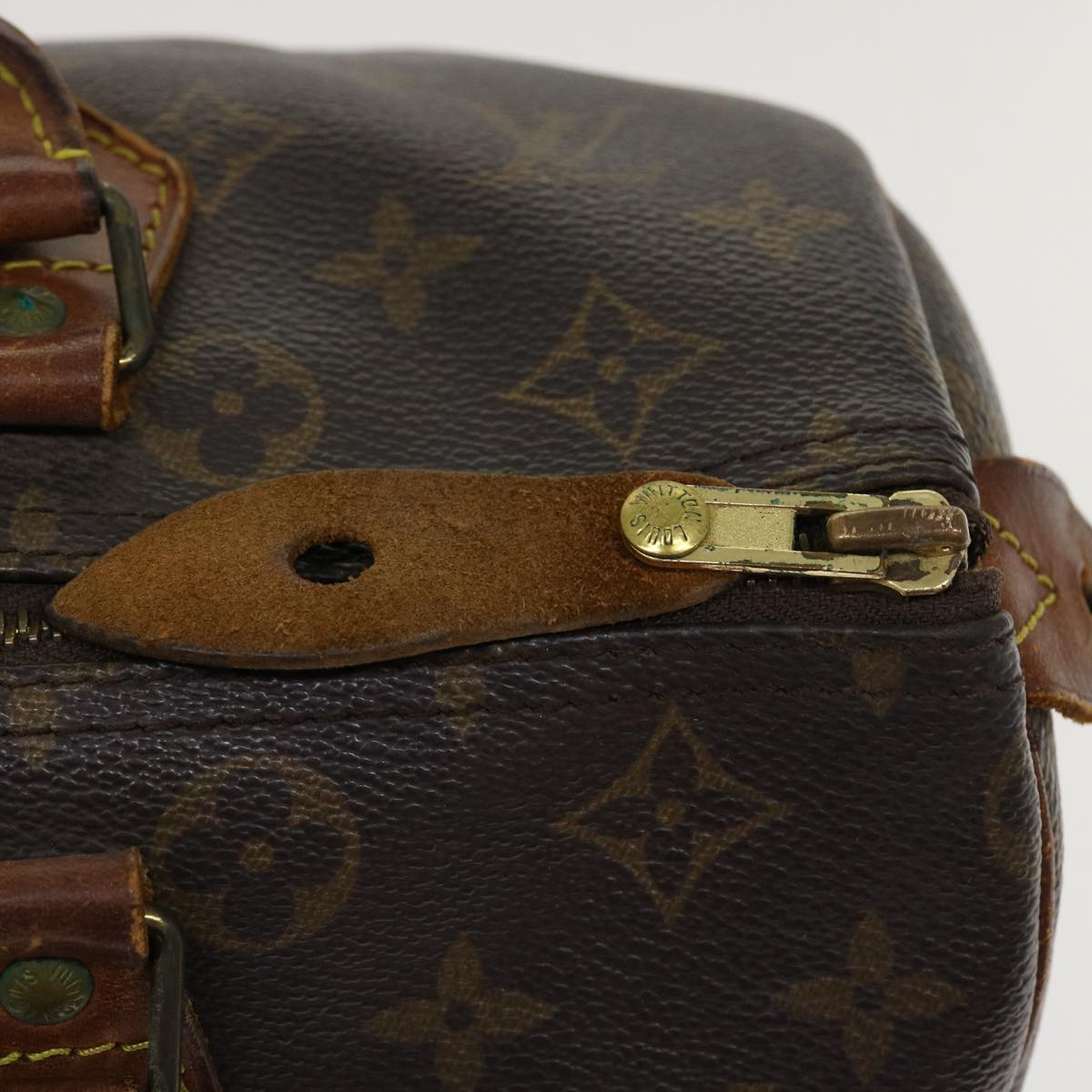 LOUIS VUITTON Monogram Speedy 30 Hand Bag M41526 LV Auth bs4386