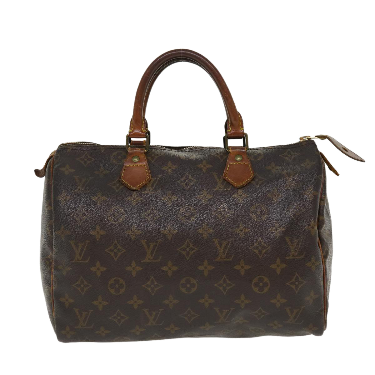 LOUIS VUITTON Monogram Speedy 30 Hand Bag M41526 LV Auth bs4386