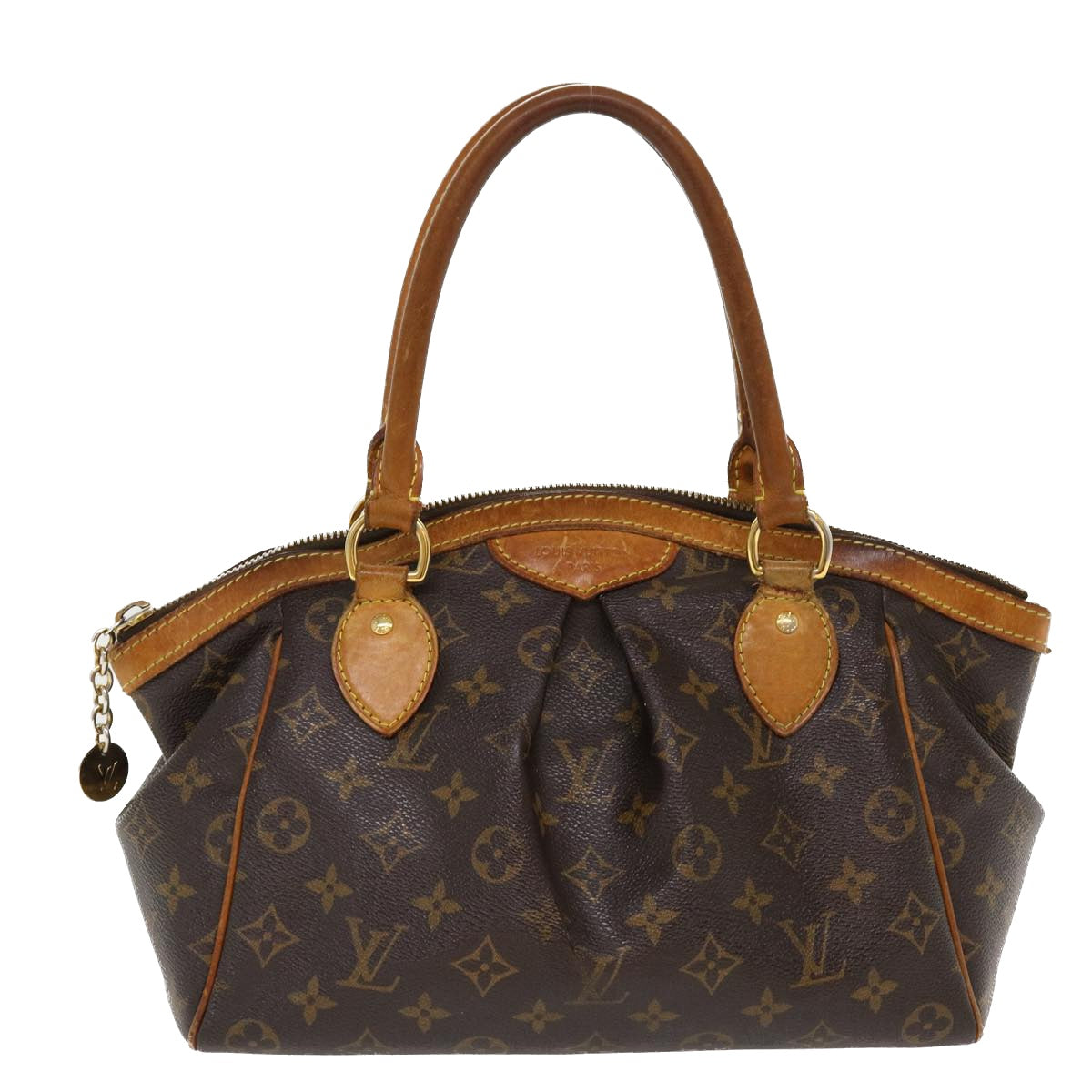 LOUIS VUITTON Monogram Tivoli PM Hand Bag M40143 LV Auth bs4390