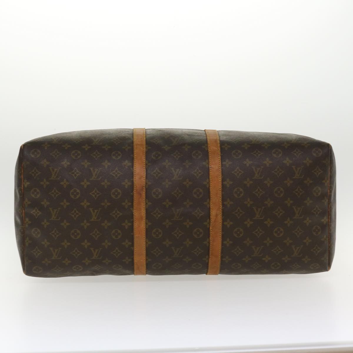 LOUIS VUITTON Monogram Keepall 60 Boston Bag M41422 LV Auth bs4392