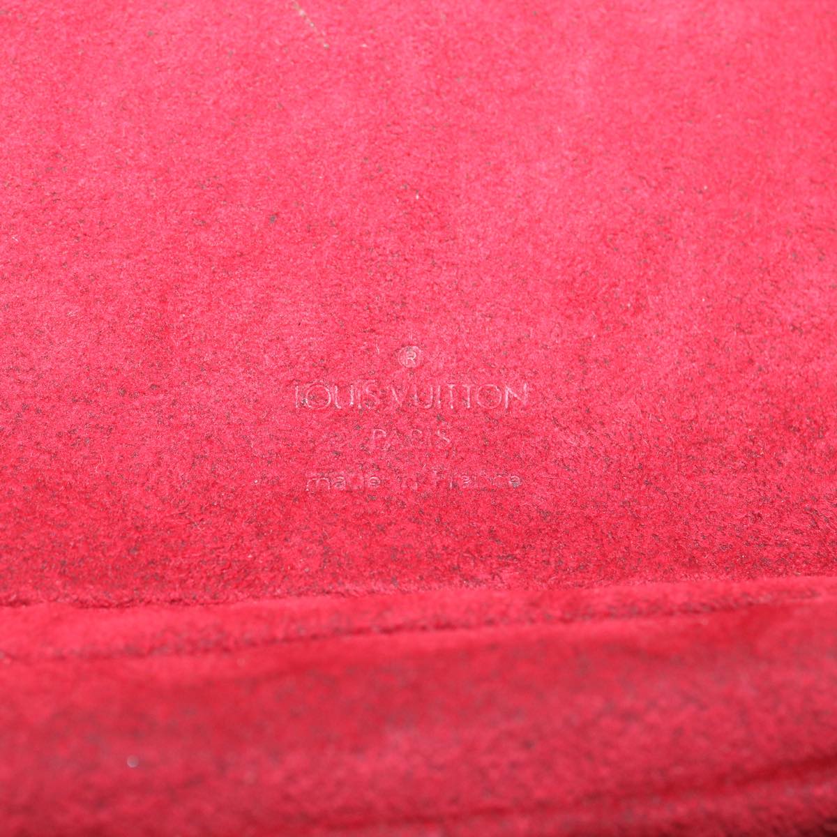 LOUIS VUITTON Epi Cannes Hand Bag Red M48037 LV Auth bs4417