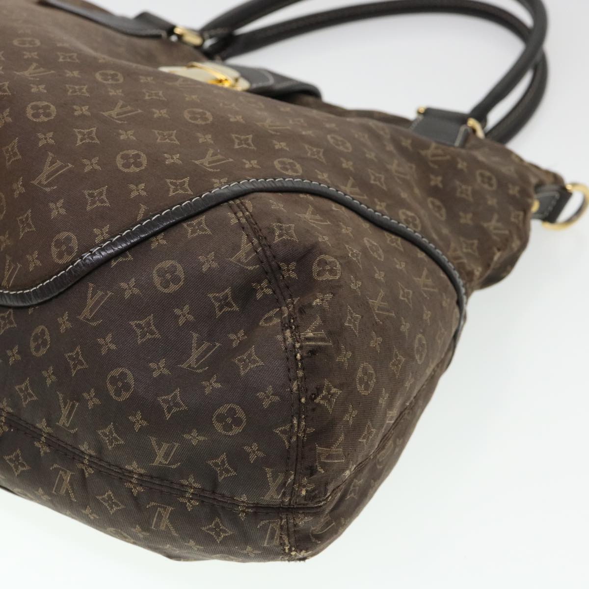 LOUIS VUITTON Monogram Idylle Elegy Hand Bag 2way Brown M56696 LV Auth bs4418