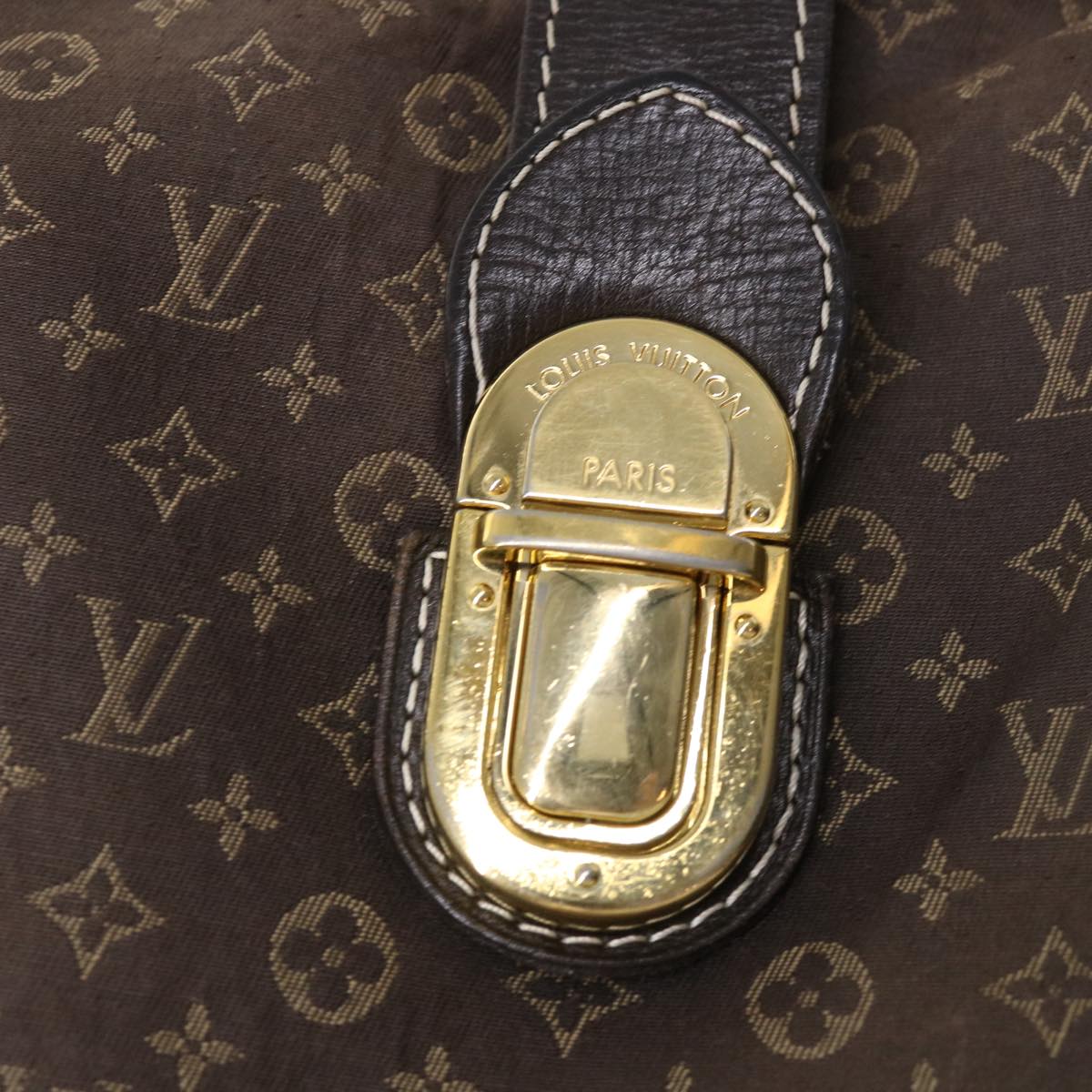 LOUIS VUITTON Monogram Idylle Elegy Hand Bag 2way Brown M56696 LV Auth bs4418