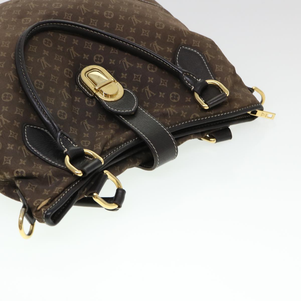 LOUIS VUITTON Monogram Idylle Elegy Hand Bag 2way Brown M56696 LV Auth bs4418