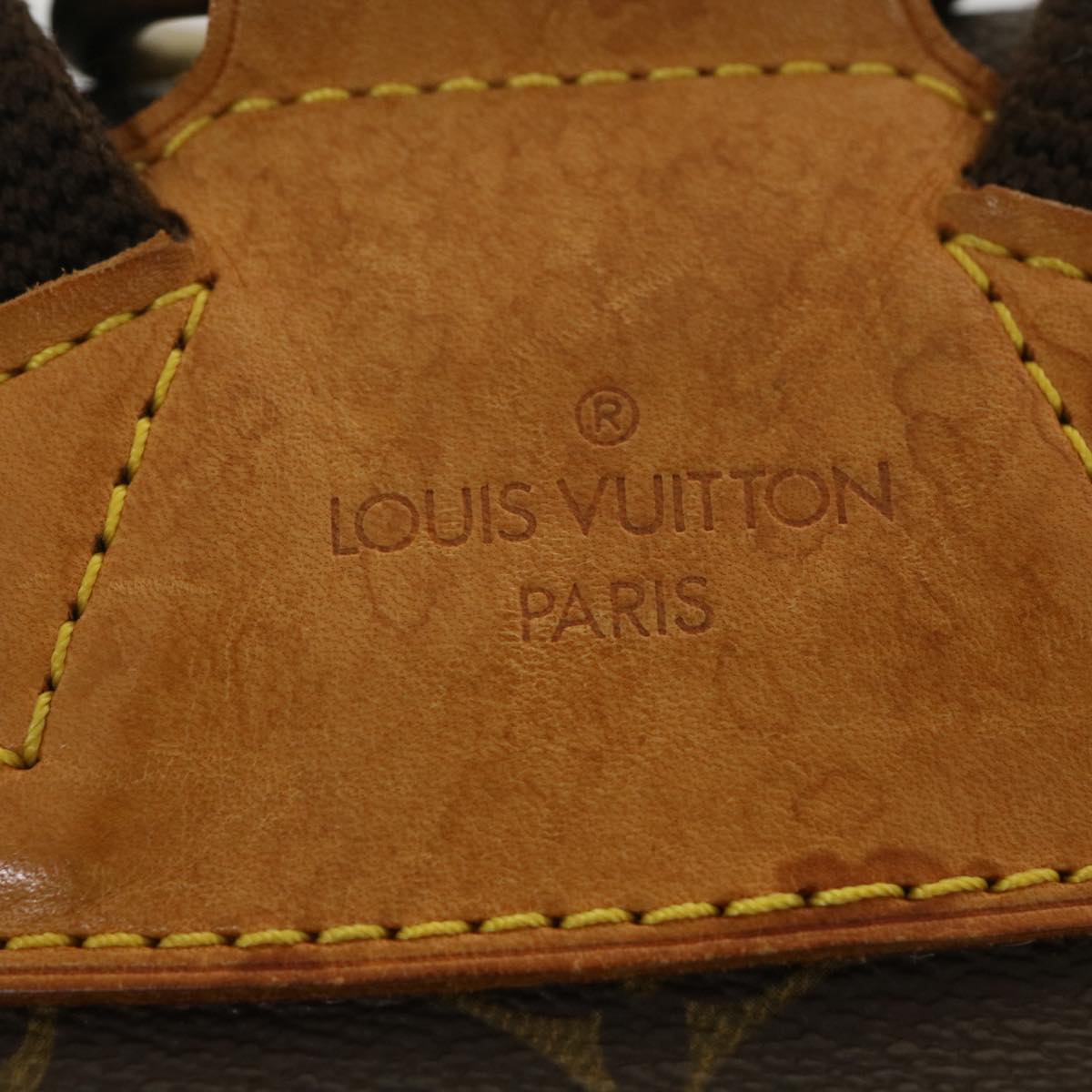 LOUIS VUITTON Monogram Montsouris GM Backpack M51135 LV Auth bs4455