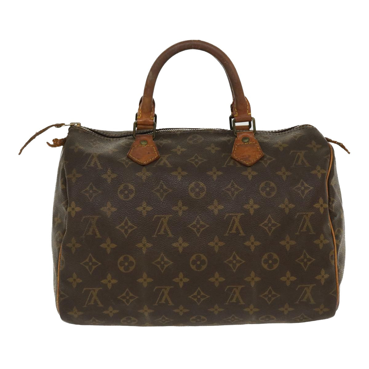 LOUIS VUITTON Monogram Speedy 30 Hand Bag M41526 LV Auth bs4458 - 0