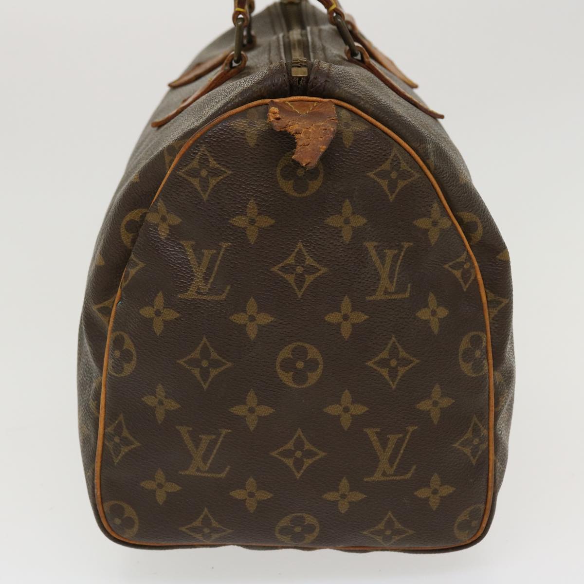 LOUIS VUITTON Monogram Speedy 30 Hand Bag M41526 LV Auth bs4458