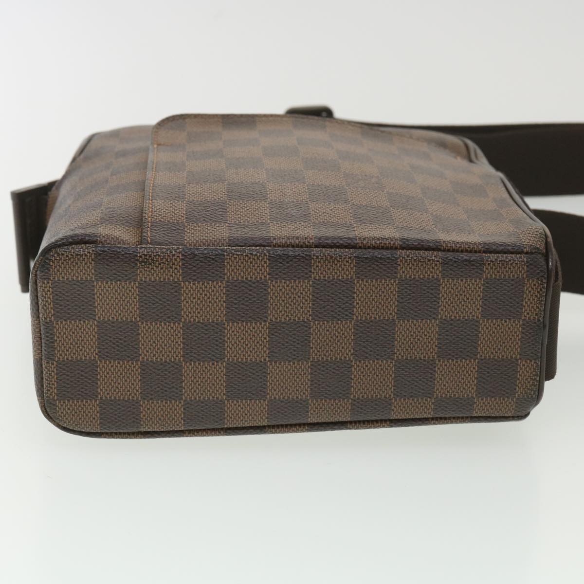 LOUIS VUITTON Damier Ebene Olaf PM Shoulder Bag N41442 LV Auth bs4461