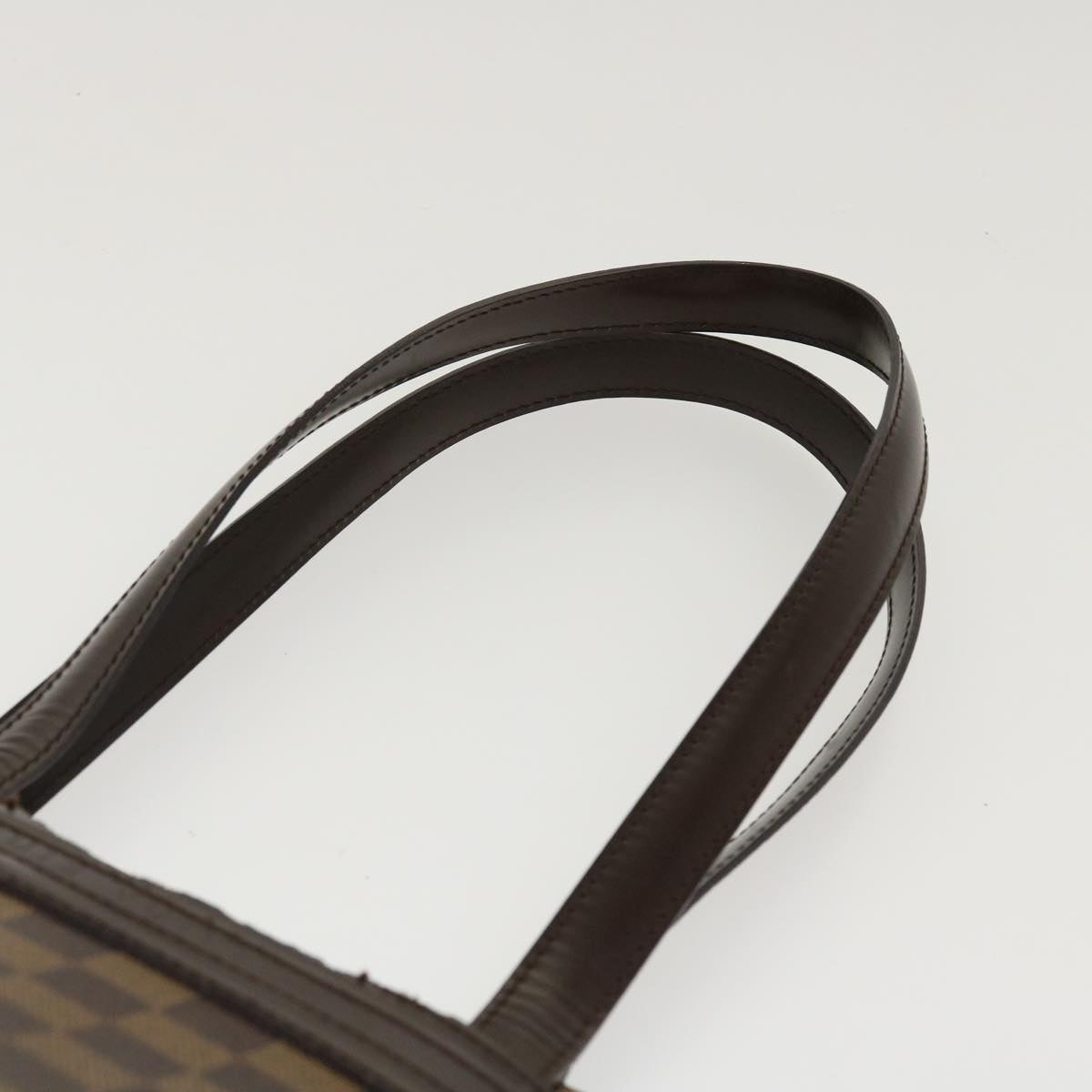 LOUIS VUITTON Damier Ebene Parioli PM Tote Bag N51123 LV Auth bs4464