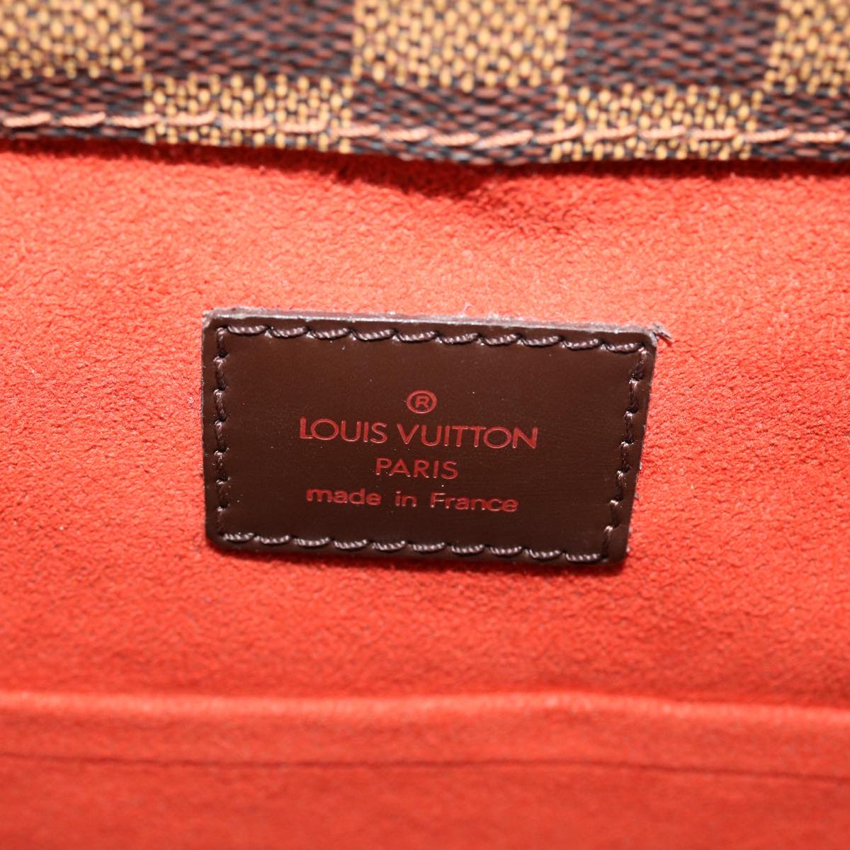 LOUIS VUITTON Damier Ebene Parioli PM Tote Bag N51123 LV Auth bs4464