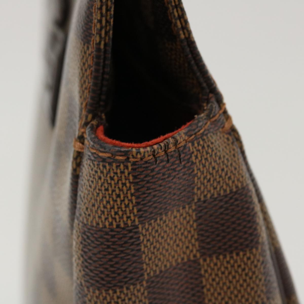 LOUIS VUITTON Damier Ebene Parioli PM Tote Bag N51123 LV Auth bs4464