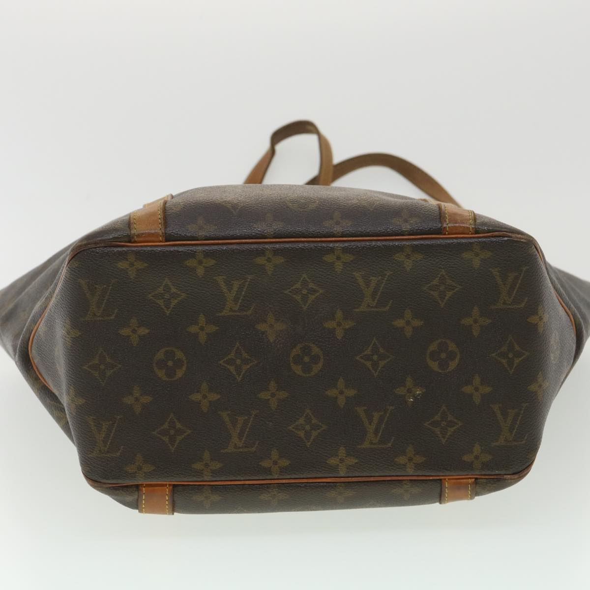 LOUIS VUITTON Monogram Sac Shopping Tote Bag M51108 LV Auth bs4471