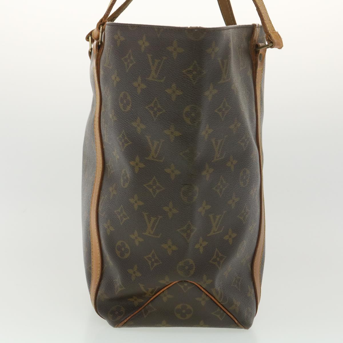 LOUIS VUITTON Monogram Sac Shopping Tote Bag M51108 LV Auth bs4471