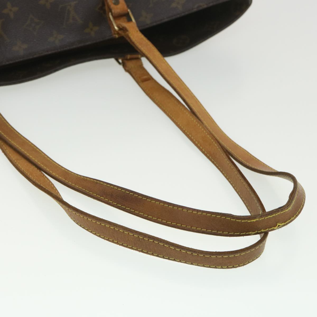 LOUIS VUITTON Monogram Sac Shopping Tote Bag M51108 LV Auth bs4471