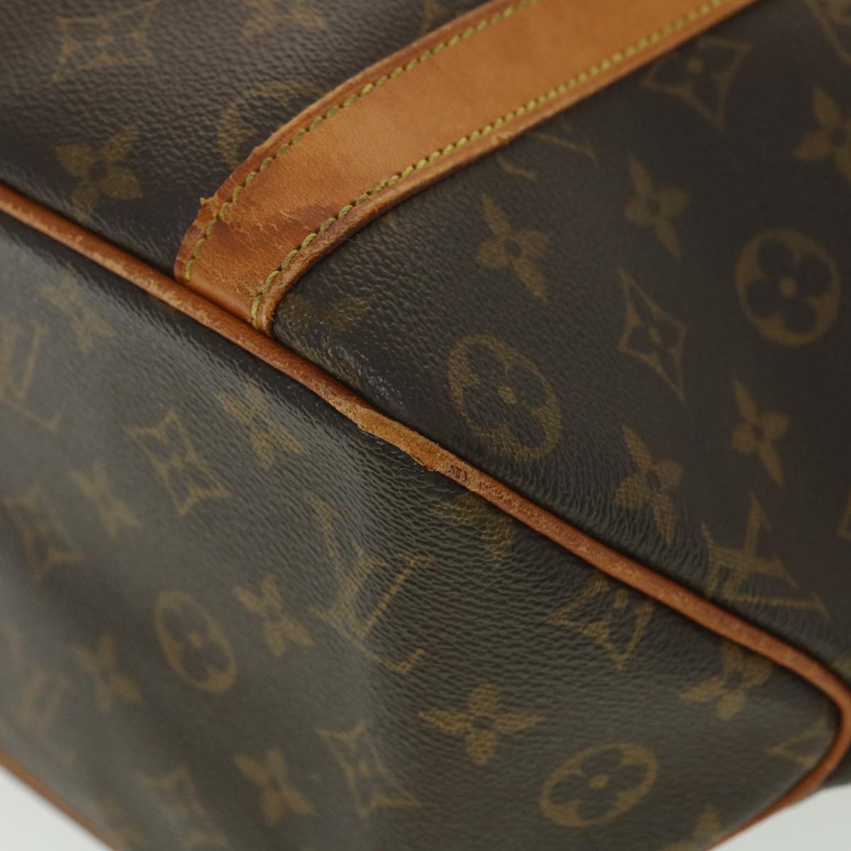 LOUIS VUITTON Monogram Sac Shopping Tote Bag M51108 LV Auth bs4474