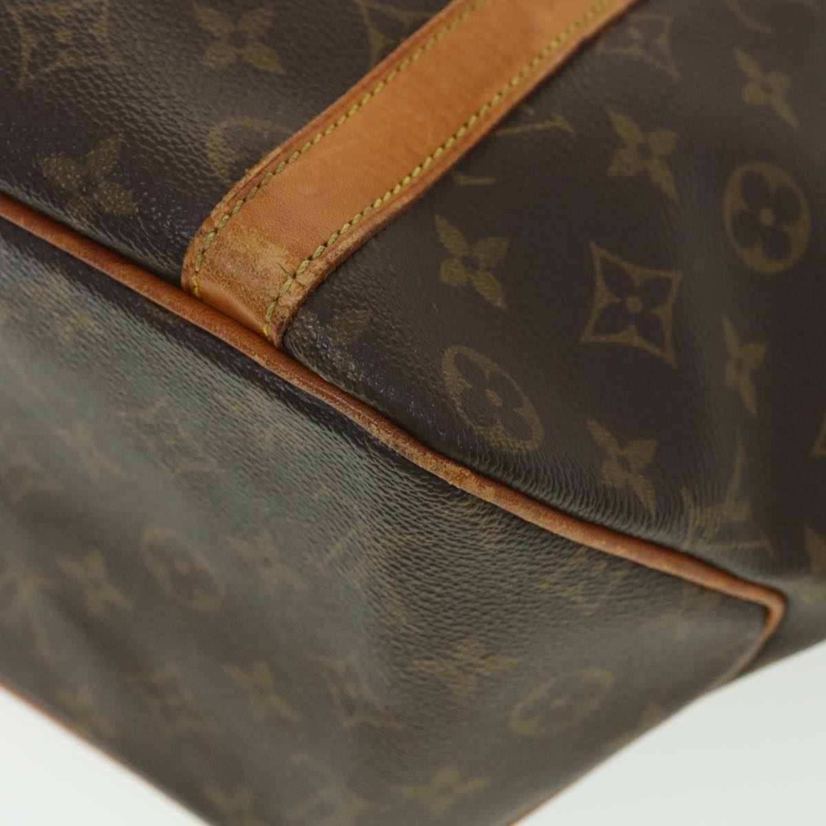 LOUIS VUITTON Monogram Sac Shopping Tote Bag M51108 LV Auth bs4474