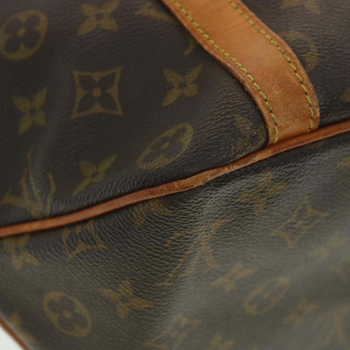 LOUIS VUITTON Monogram Sac Shopping Tote Bag M51108 LV Auth bs4474