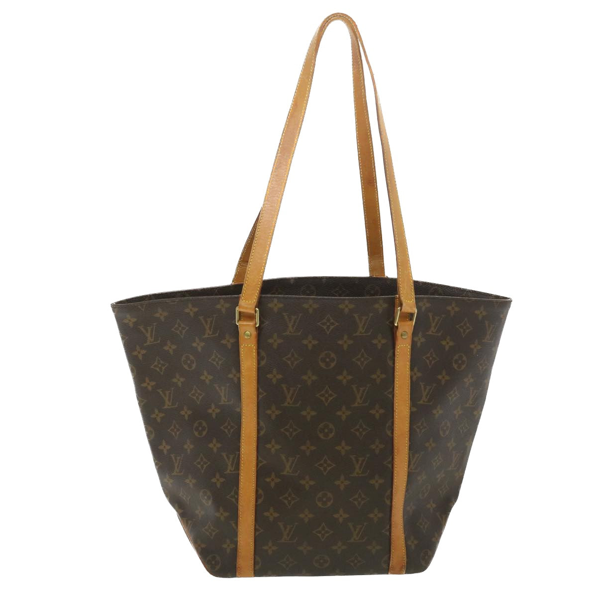 LOUIS VUITTON Monogram Sac Shopping Tote Bag M51108 LV Auth bs4474