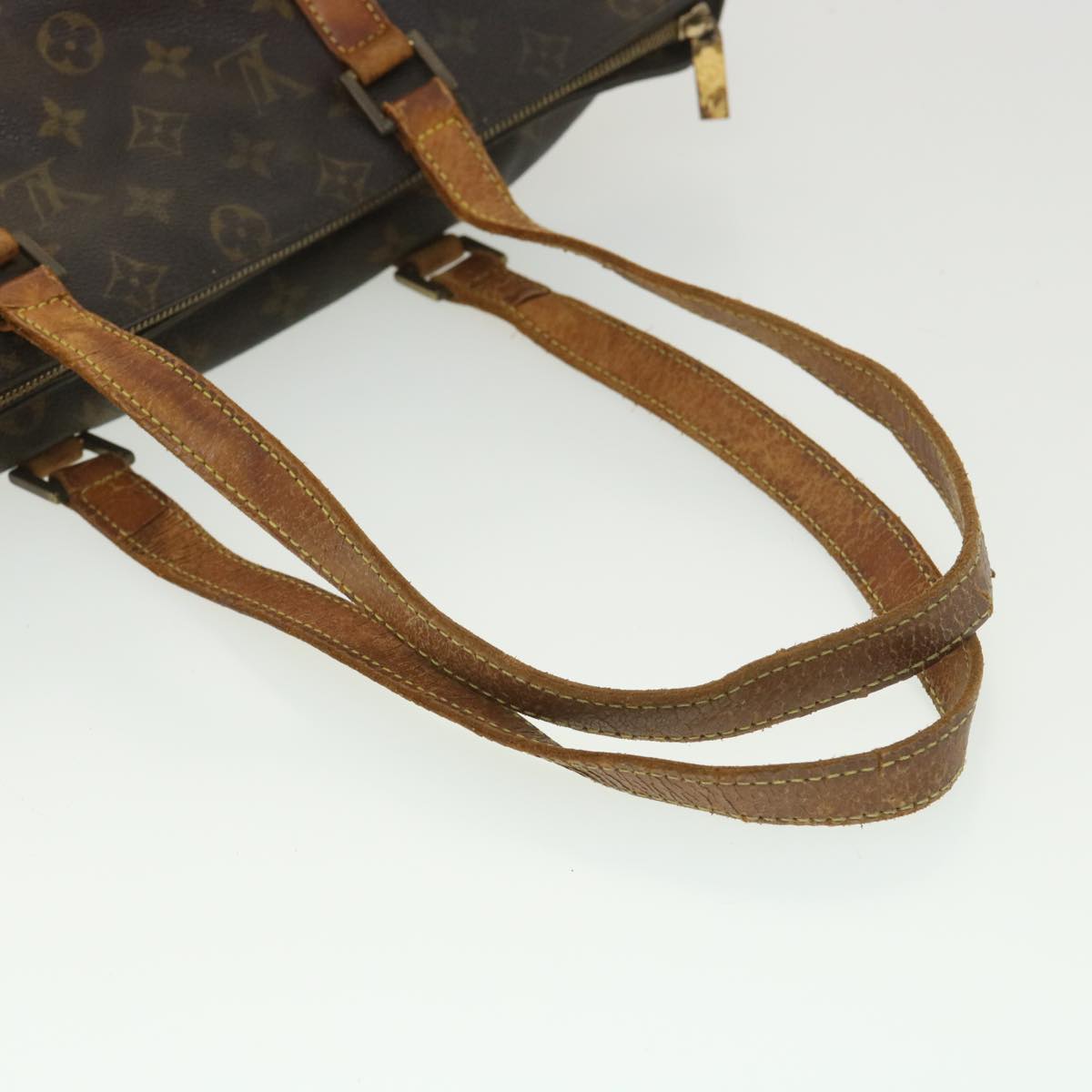 LOUIS VUITTON Monogram Cabas Mezzo Tote Bag M51151 LV Auth bs4475