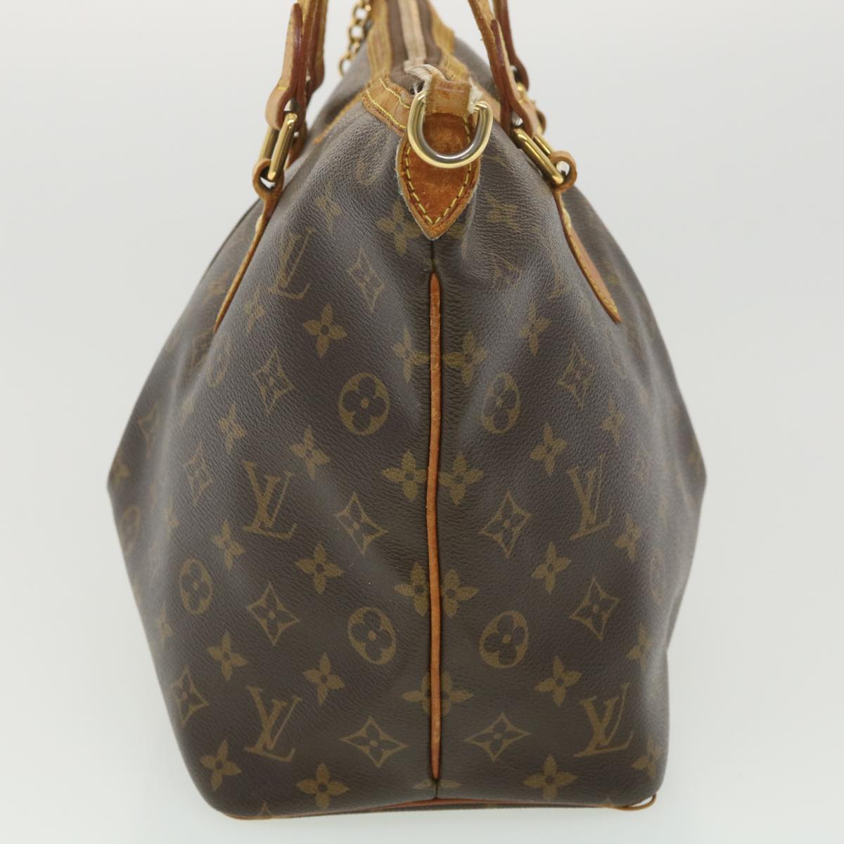 LOUIS VUITTON Monogram Palermo PM Tote Bag M40145 LV Auth bs4478