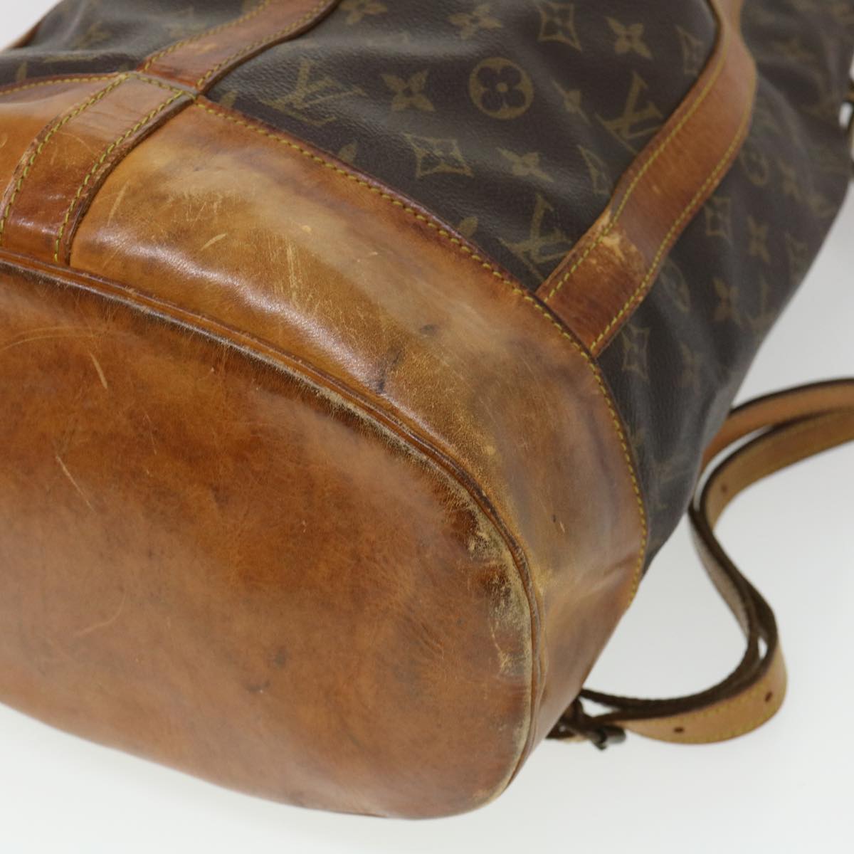 LOUIS VUITTON Monogram Randonnee GM Shoulder Bag M42244 LV Auth bs4501