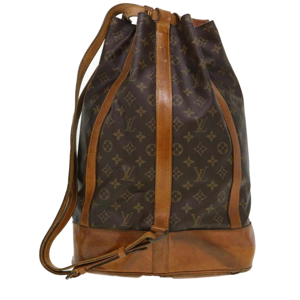 LOUIS VUITTON Monogram Randonnee GM Shoulder Bag M42244 LV Auth bs4501