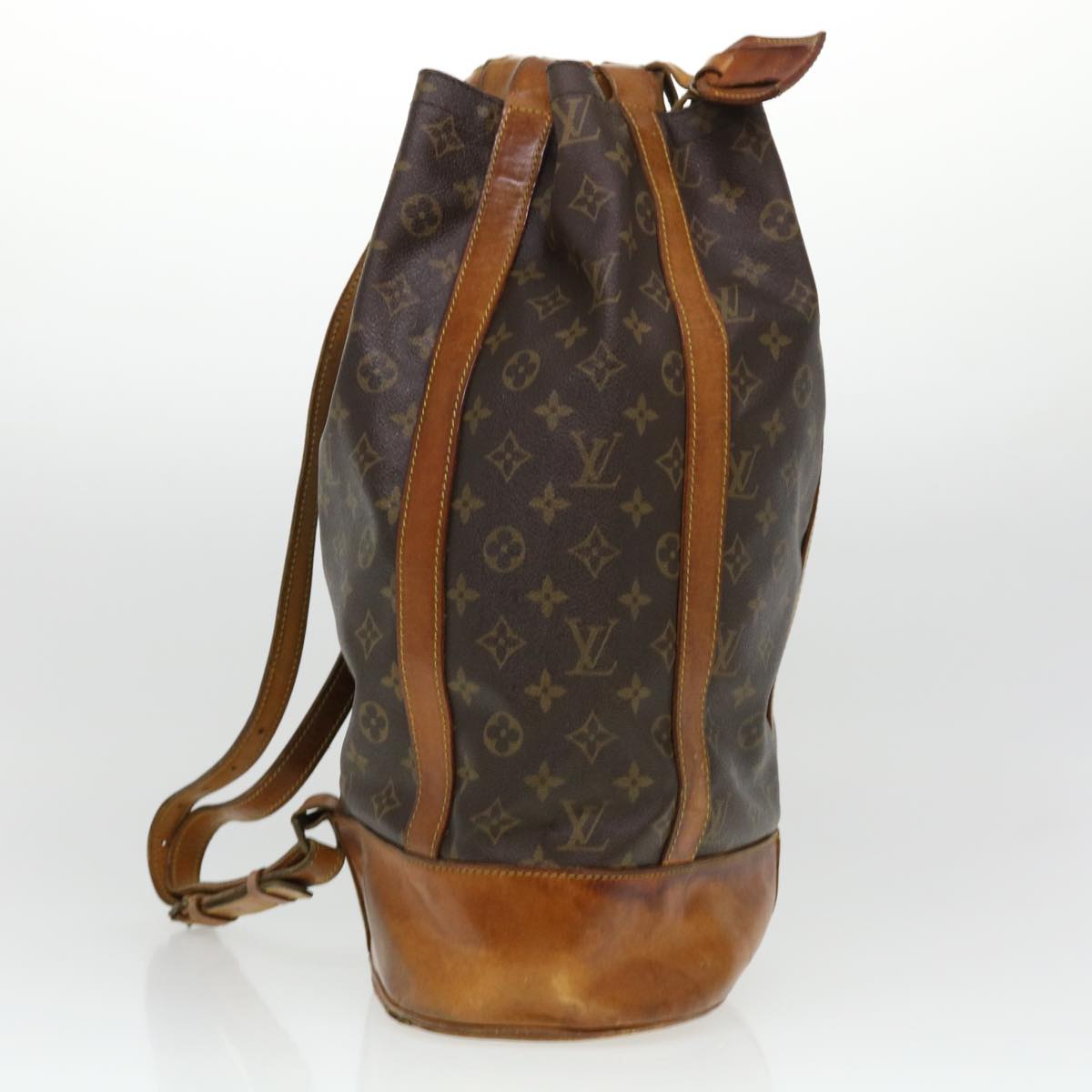 LOUIS VUITTON Monogram Randonnee GM Shoulder Bag M42244 LV Auth bs4501