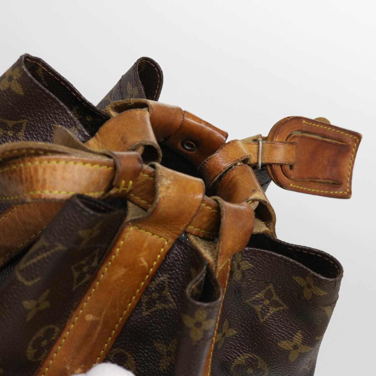 LOUIS VUITTON Monogram Randonnee GM Shoulder Bag M42244 LV Auth bs4501