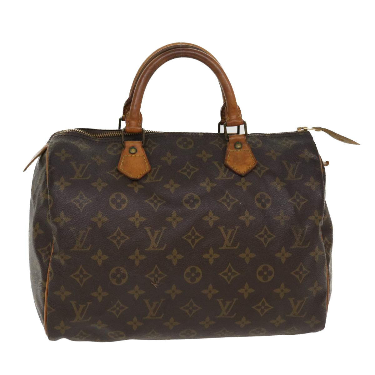 LOUIS VUITTON Monogram Speedy 30 Hand Bag M41526 LV Auth bs4502