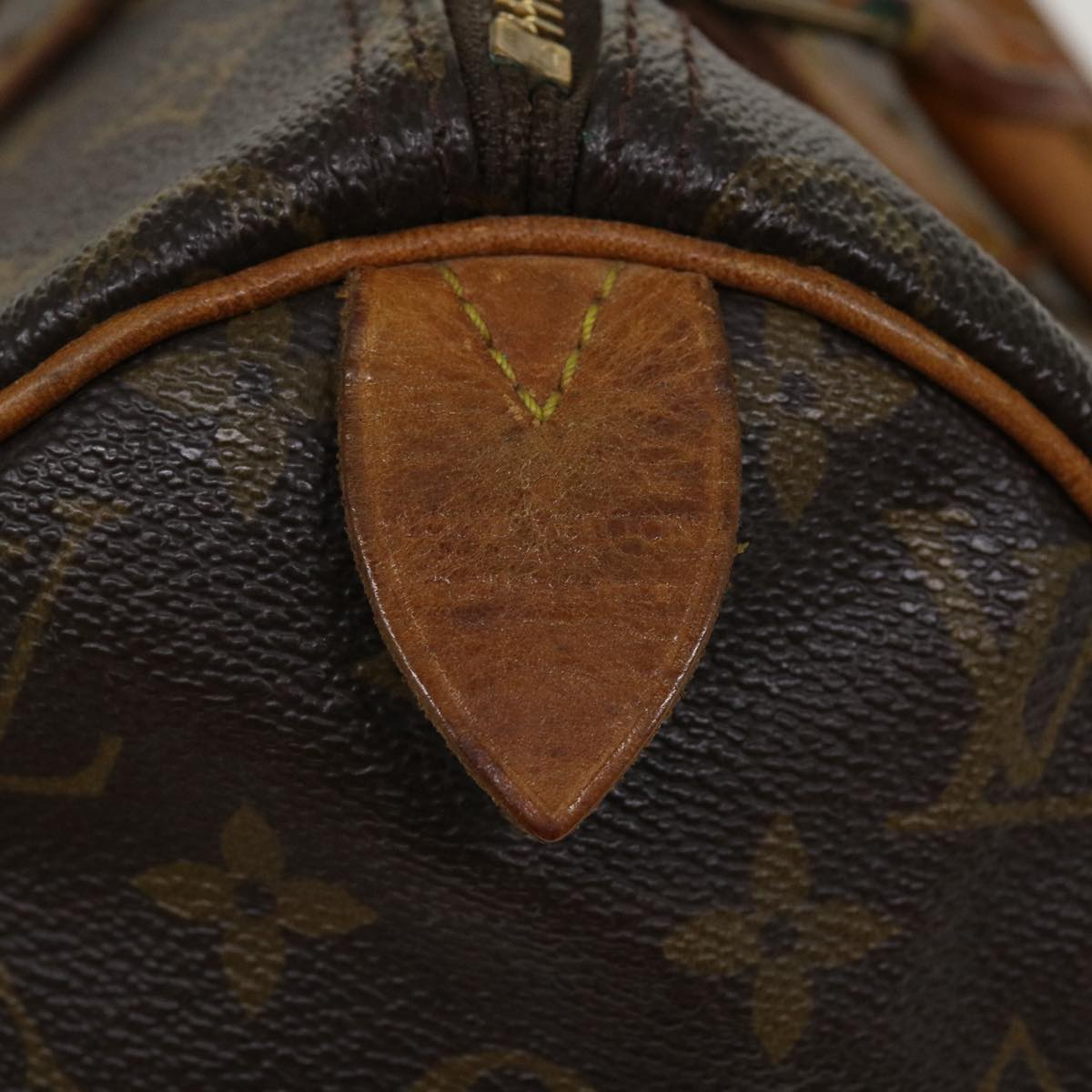 LOUIS VUITTON Monogram Speedy 30 Hand Bag M41526 LV Auth bs4502