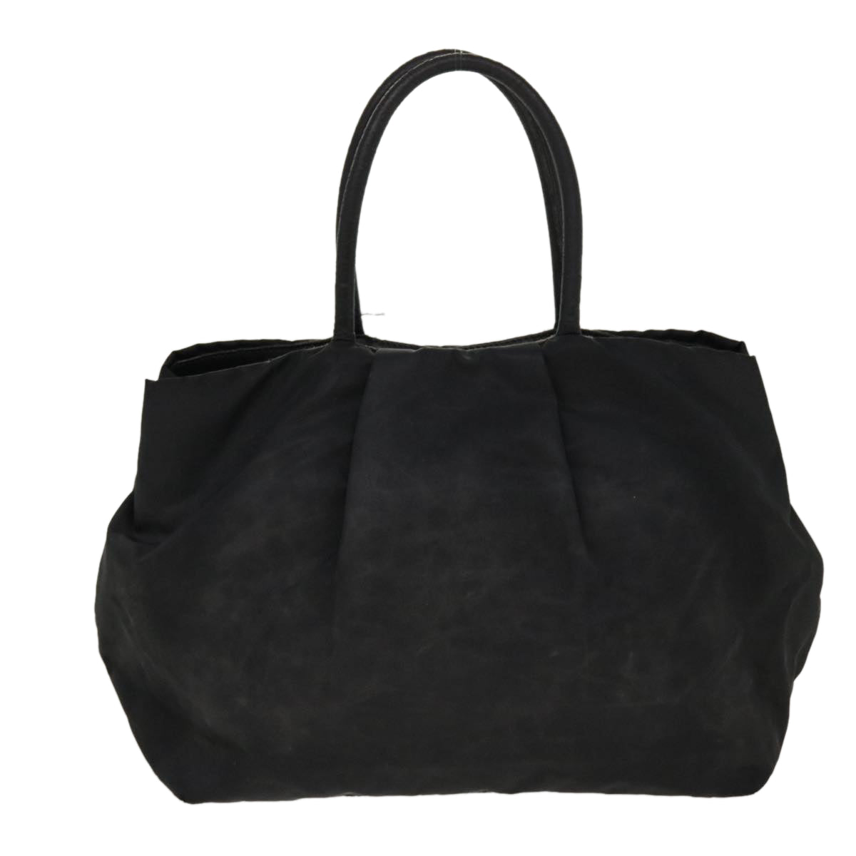 PRADA Hand Bag Nylon Black Auth bs4509 - 0