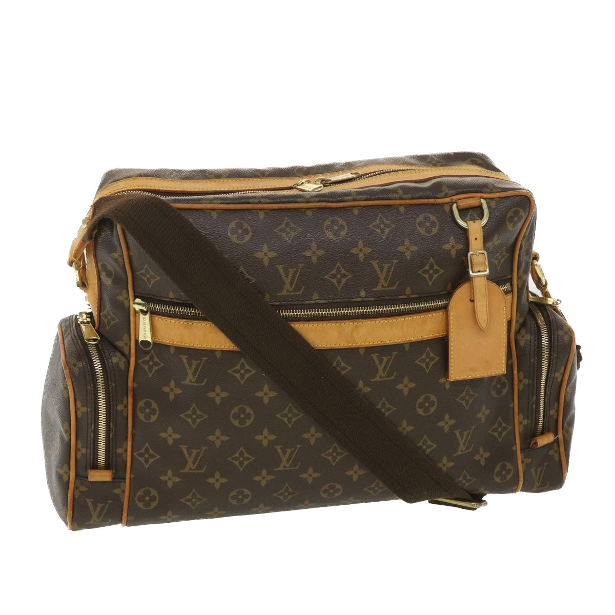 LOUIS VUITTON Monogram Sac Squash Shoulder Bag M92967 LV Auth bs4510