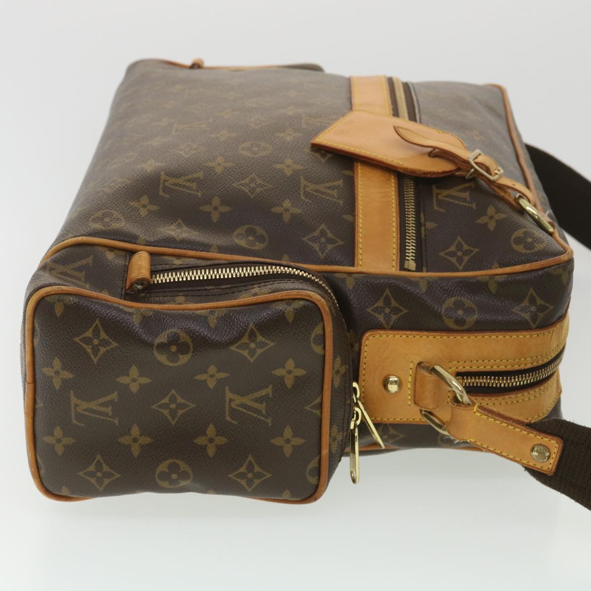 LOUIS VUITTON Monogram Sac Squash Shoulder Bag M92967 LV Auth bs4510