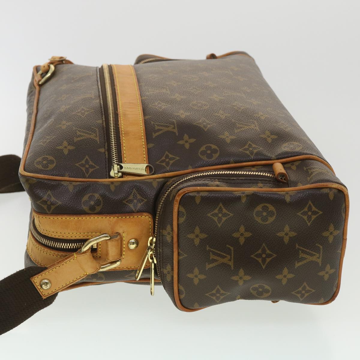 LOUIS VUITTON Monogram Sac Squash Shoulder Bag M92967 LV Auth bs4510