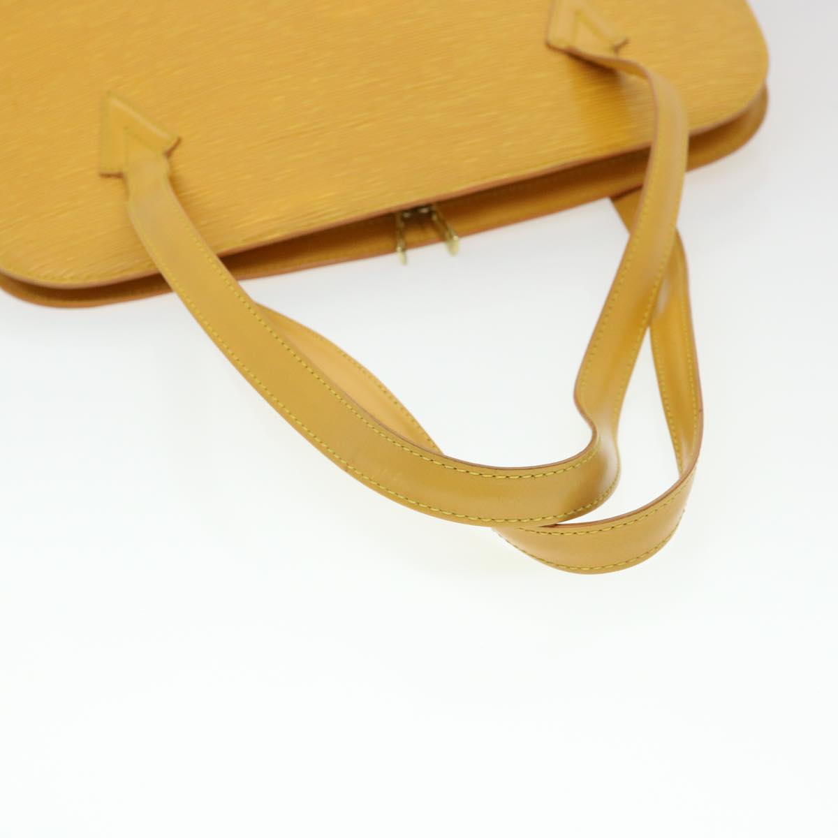 LOUIS VUITTON Epi Lussac Shoulder Bag Yellow M52289 LV Auth bs4552