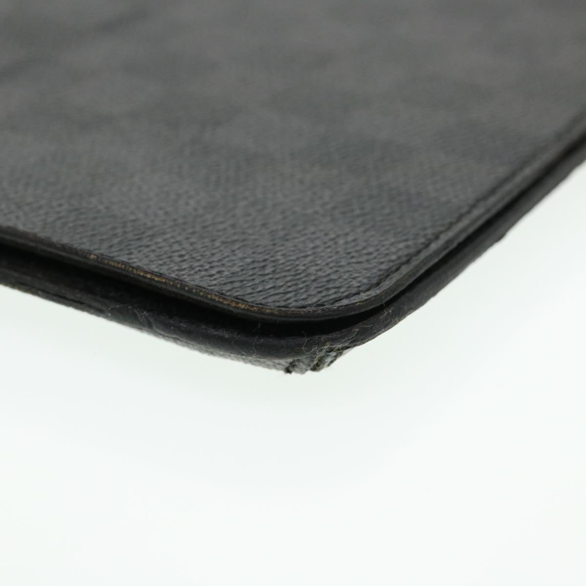 LOUIS VUITTON Damier Graphite iPad mini Case N48249 LV Auth bs4557