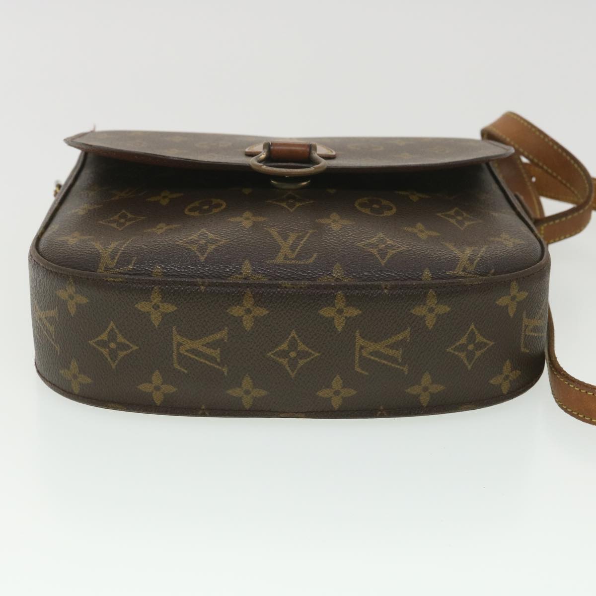 LOUIS VUITTON Monogram Saint Cloud GM Shoulder Bag M51242 LV Auth bs4559