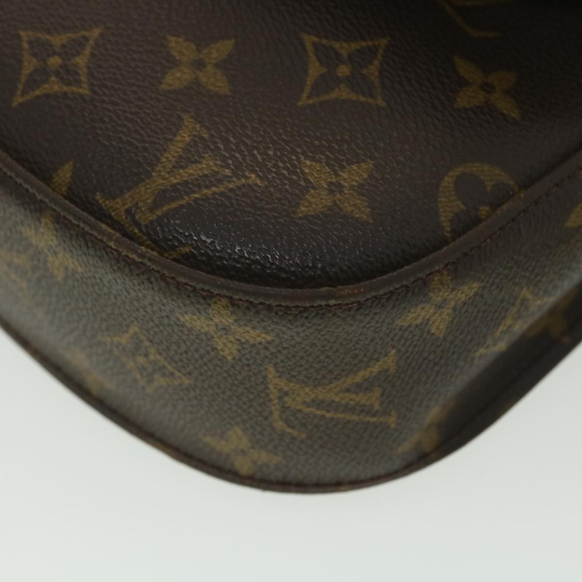 LOUIS VUITTON Monogram Saint Cloud GM Shoulder Bag M51242 LV Auth bs4559