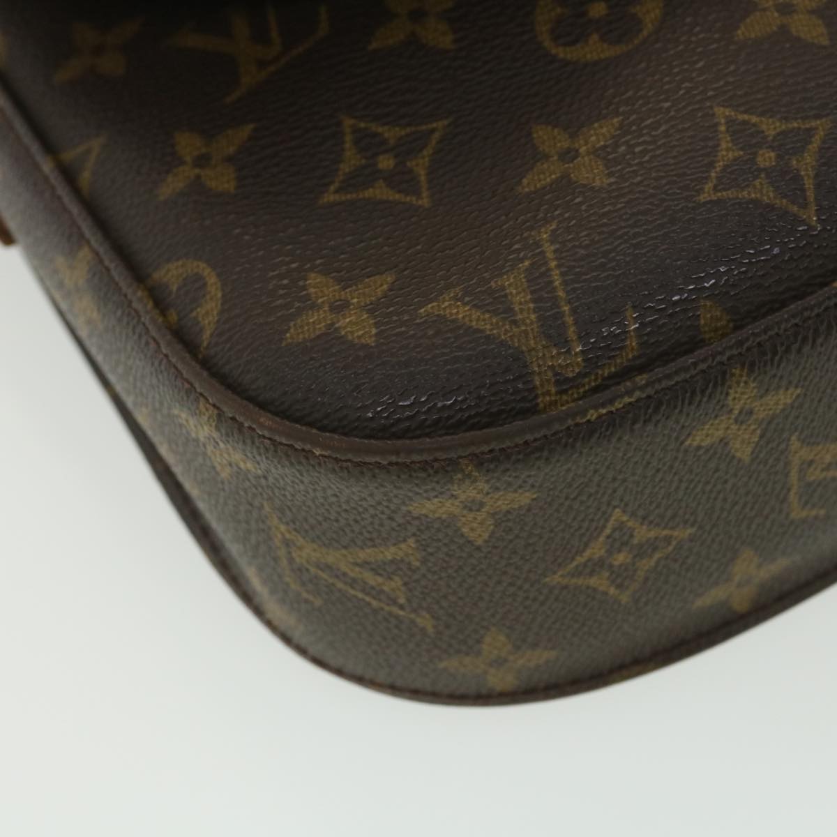 LOUIS VUITTON Monogram Saint Cloud GM Shoulder Bag M51242 LV Auth bs4559