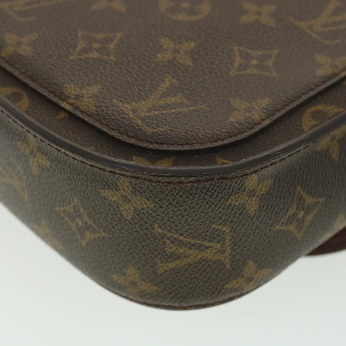 LOUIS VUITTON Monogram Saint Cloud GM Shoulder Bag M51242 LV Auth bs4559