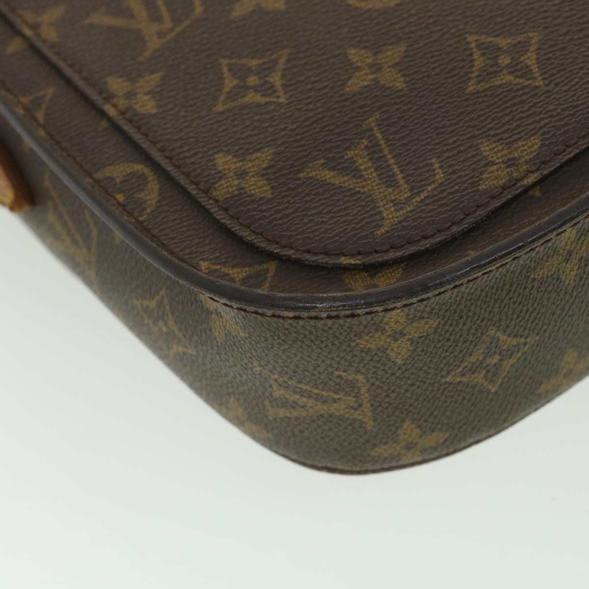 LOUIS VUITTON Monogram Saint Cloud GM Shoulder Bag M51242 LV Auth bs4559