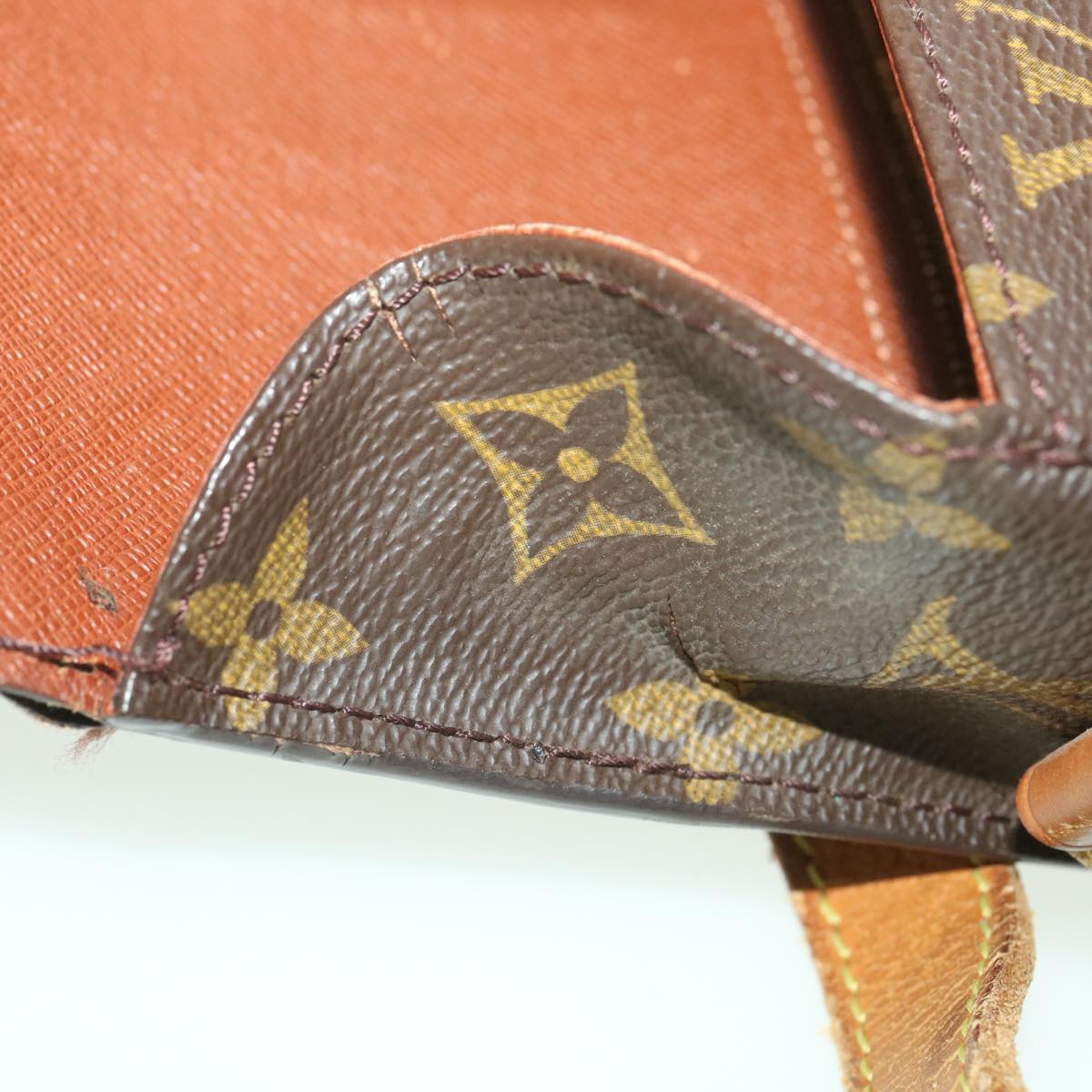 LOUIS VUITTON Monogram Saint Cloud GM Shoulder Bag M51242 LV Auth bs4559