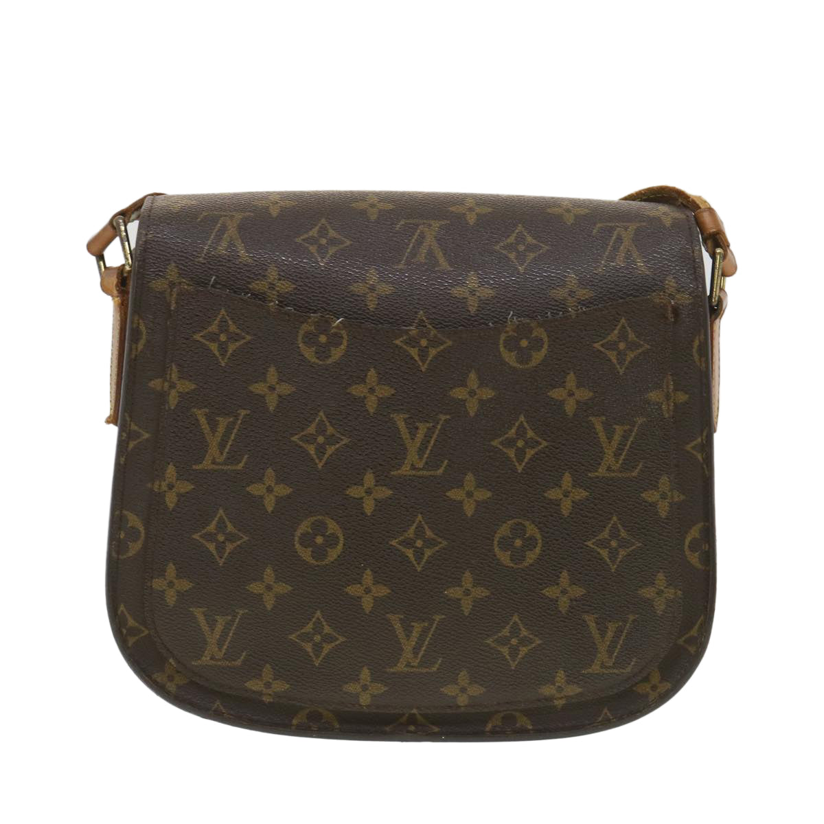 LOUIS VUITTON Monogram Saint Cloud GM Shoulder Bag M51242 LV Auth bs4559