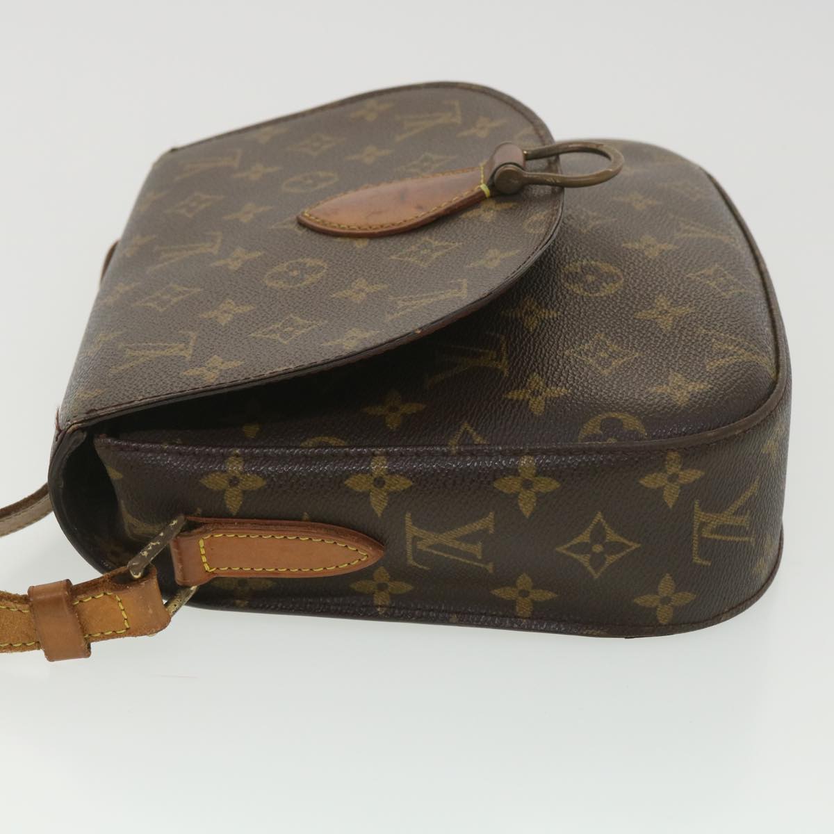 LOUIS VUITTON Monogram Saint Cloud GM Shoulder Bag M51242 LV Auth bs4559