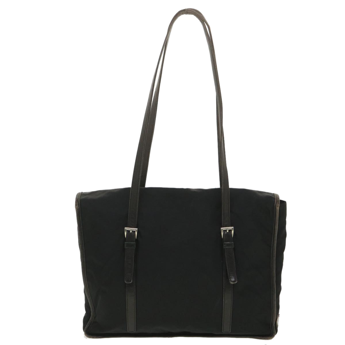 PRADA Shoulder Bag Nylon Black Auth bs4565 - 0