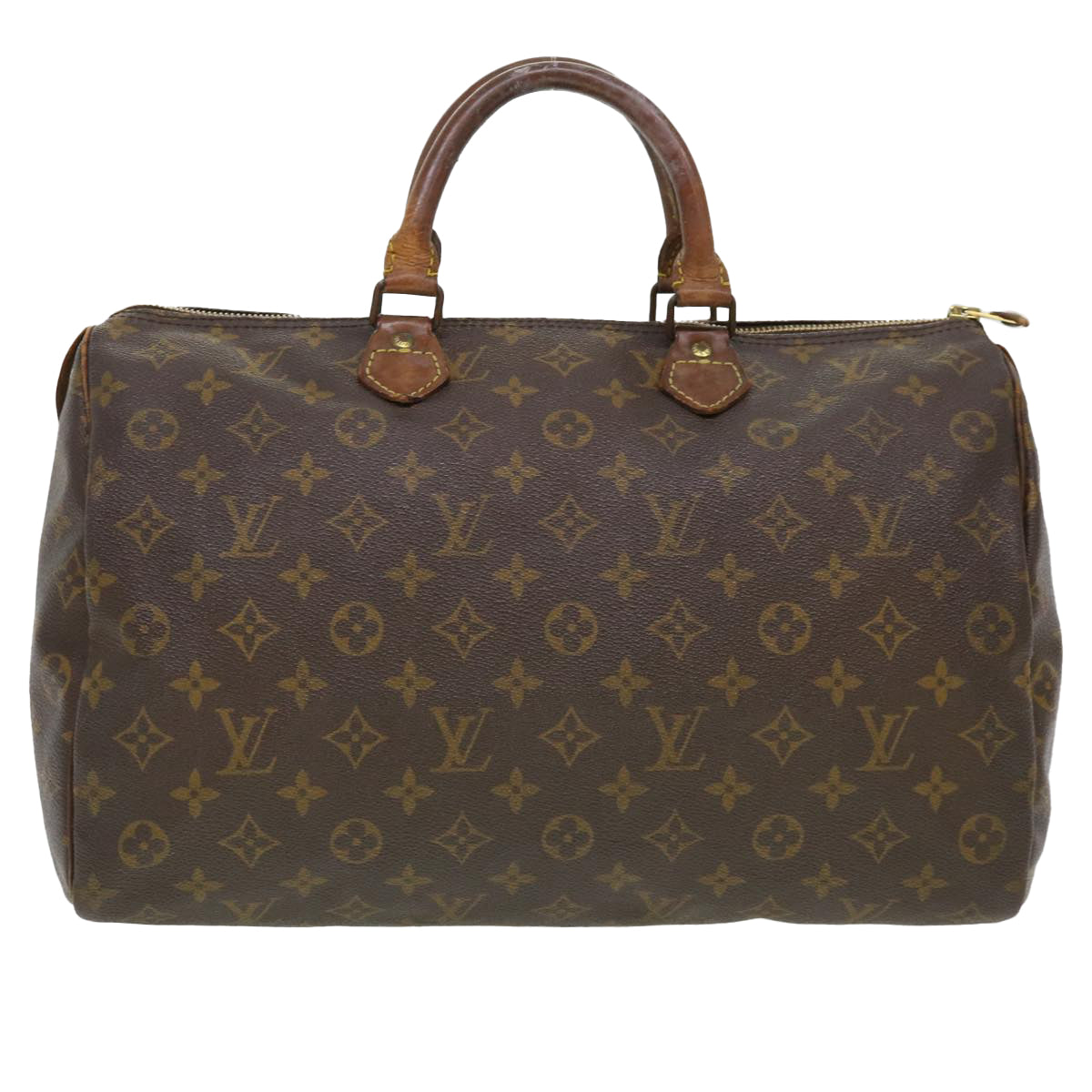 LOUIS VUITTON Monogram Speedy 35 Hand Bag M41524 LV Auth bs4567