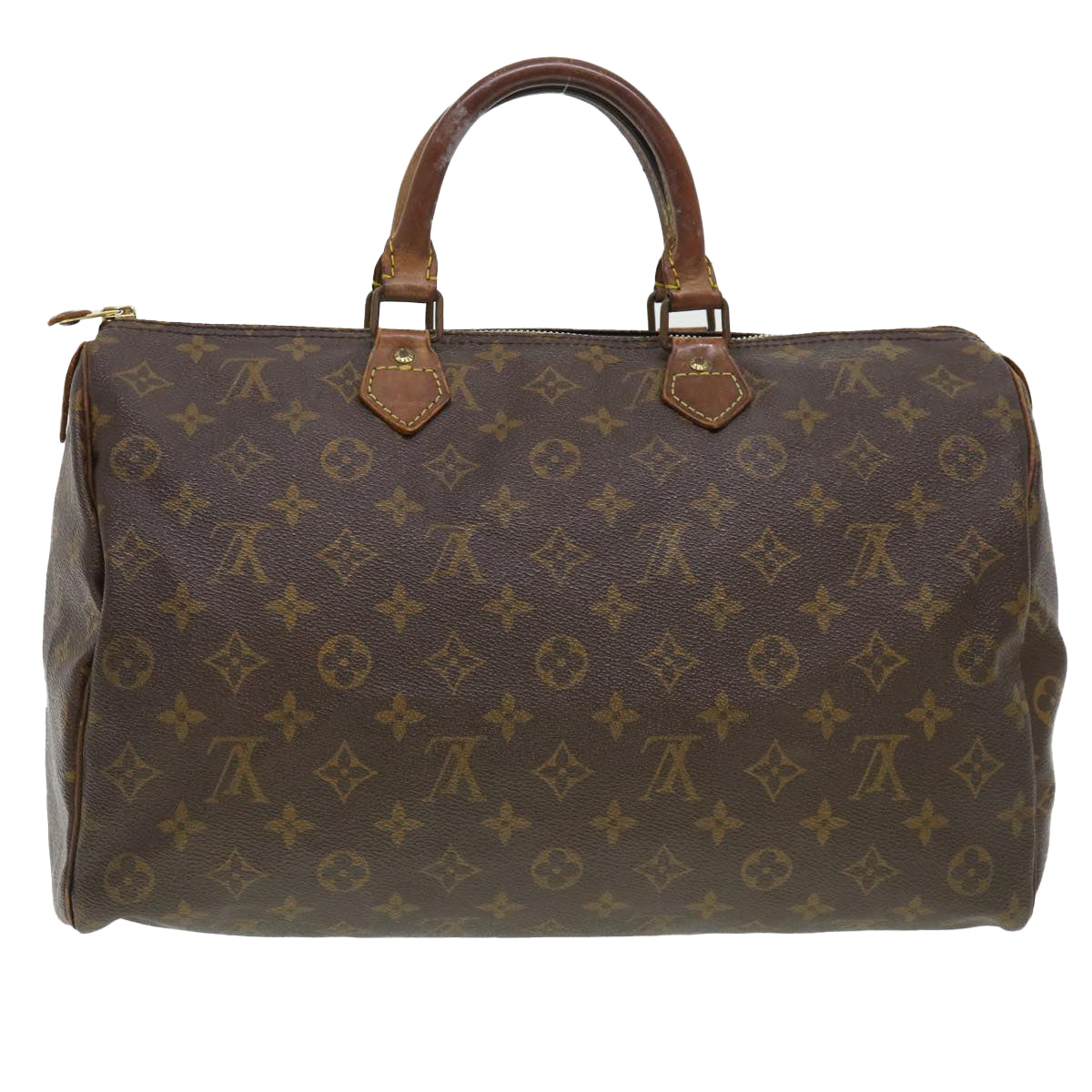 LOUIS VUITTON Monogram Speedy 35 Hand Bag M41524 LV Auth bs4567