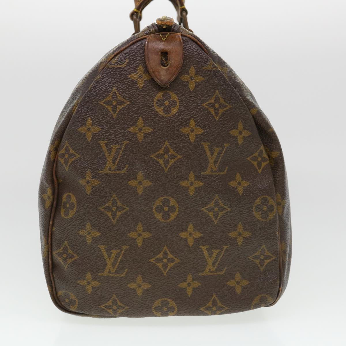 LOUIS VUITTON Monogram Speedy 35 Hand Bag M41524 LV Auth bs4567