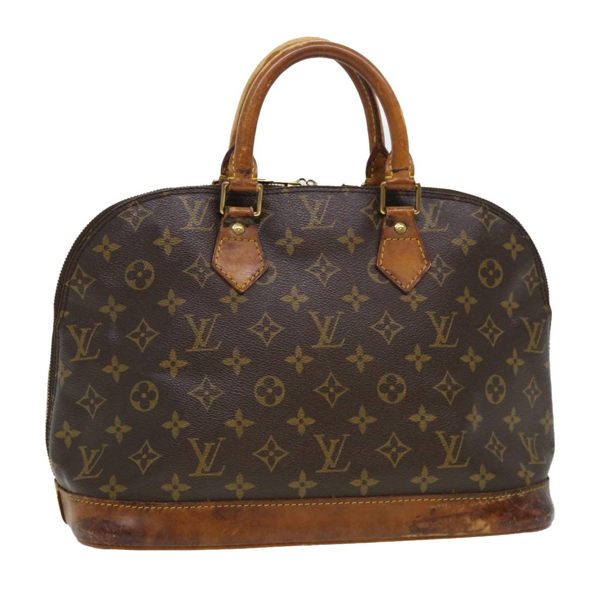 LOUIS VUITTON Monogram Alma Hand Bag M51130 LV Auth bs4572