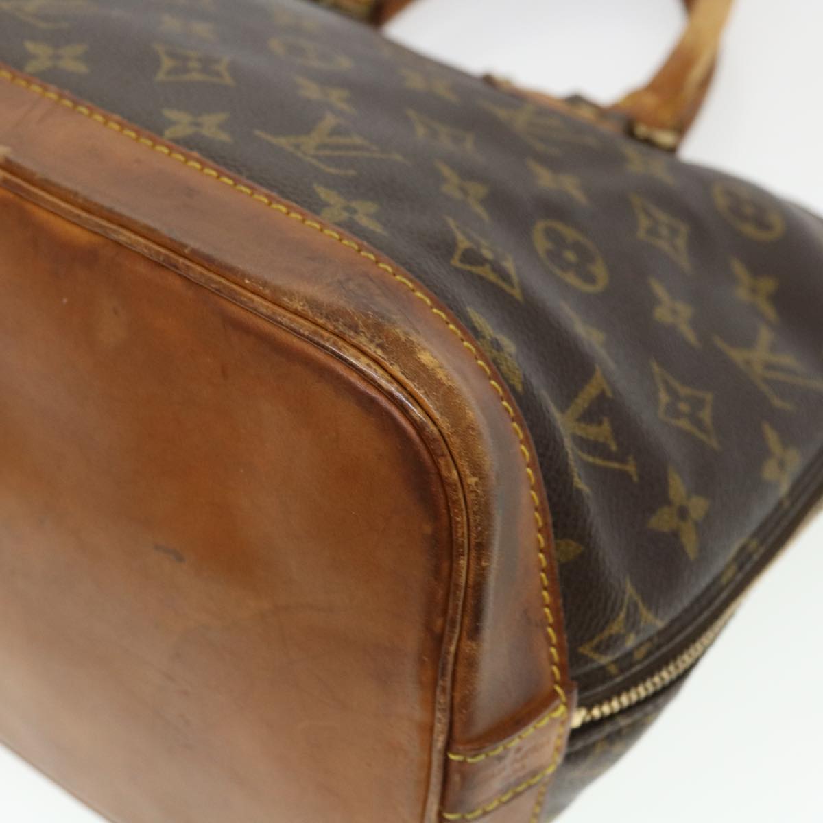 LOUIS VUITTON Monogram Alma Hand Bag M51130 LV Auth bs4572